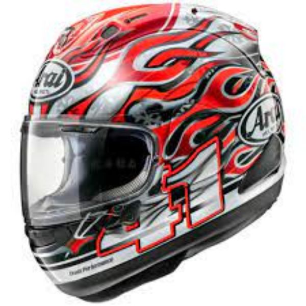 圖片 ARAI RX7X  HAGA 火焰