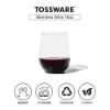圖片 美國 TOSSWARE RESERVE Stemless Wine 16oz 紅酒杯(4入)TG16SW104B