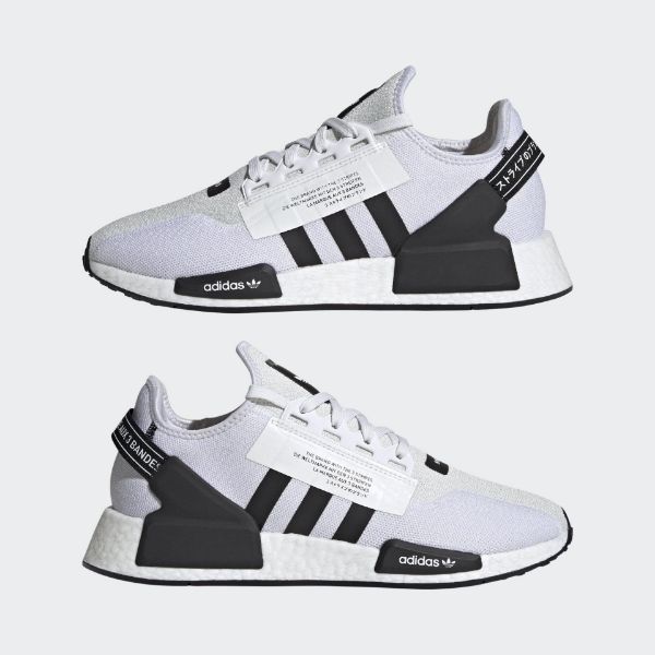 圖片 帝安諾-實體店面 Adidas Original NMD_R1 V2 男女鞋 情侶款 熊貓配色 黑白 白 GX6368