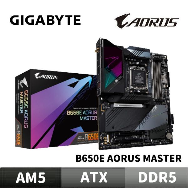 圖片 GIGABYTE 技嘉 B650E AORUS MASTER 主機板