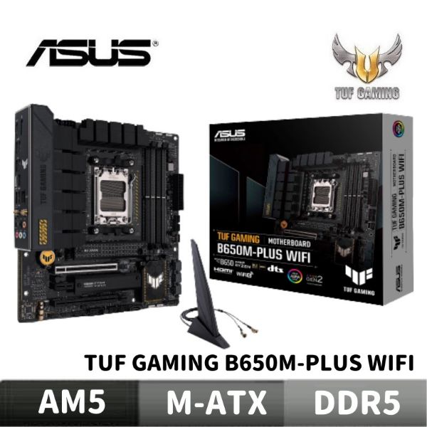 圖片 ASUS 華碩  TUF GAMING B650M-PLUS WIFI 主機板