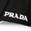 圖片 PRADA 基本款 側邊LOGO 棒球帽 黑色M號    2HC274 380 F0002