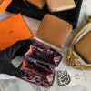 圖片 Hermès Silk In Epsom 小牛皮絲巾短夾系列