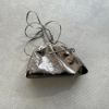 圖片 Bottega Veneta 585852 The Pouch 20 金屬塗層小牛雲朵包