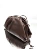 圖片 Bottega Veneta 585852 The Pouch 20 羔羊皮 迷你雲朵包 棕色