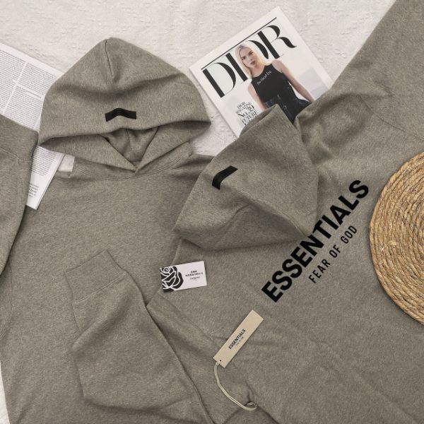 圖片 ESSENTIALS FEAR OF GOD 燕麥灰新款帽T