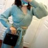 圖片 Chanel 21秋冬藍色開襟小罩衫