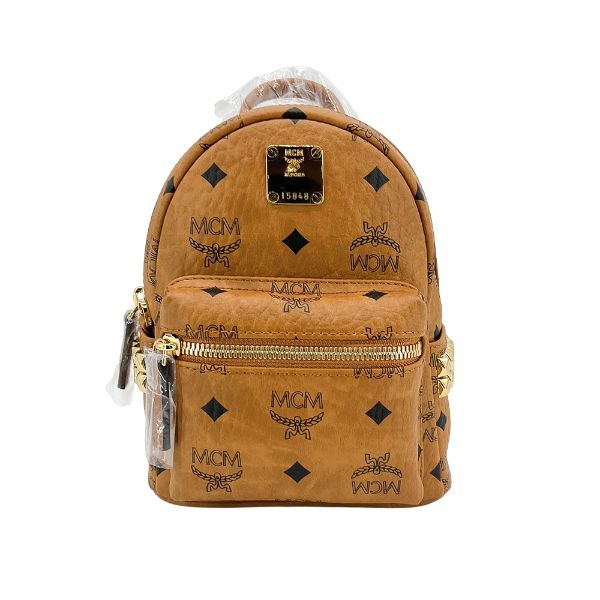 圖片 Mcm Visetos Mini 後背包(焦糖色)