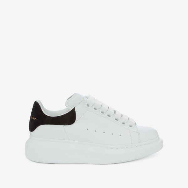 圖片 ALEXANDER MCQUEEN 小白鞋 麂皮 黑尾36.5號  553770/WHGP79061