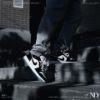 圖片 NICEDAY 現貨 AIR JORDAN 1 LOW CONCORD 亮皮 黑白 冰底 DV1309-100