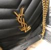 圖片 Saint Laurent YSL 574946 中款 Lou Lou 小羊皮金鍊兩用包 黑色