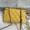 圖片 Chanel 22春夏 黃金荔枝鏈條長盒子