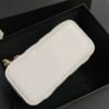 圖片 Chanel 灰金羊皮手柄長盒子