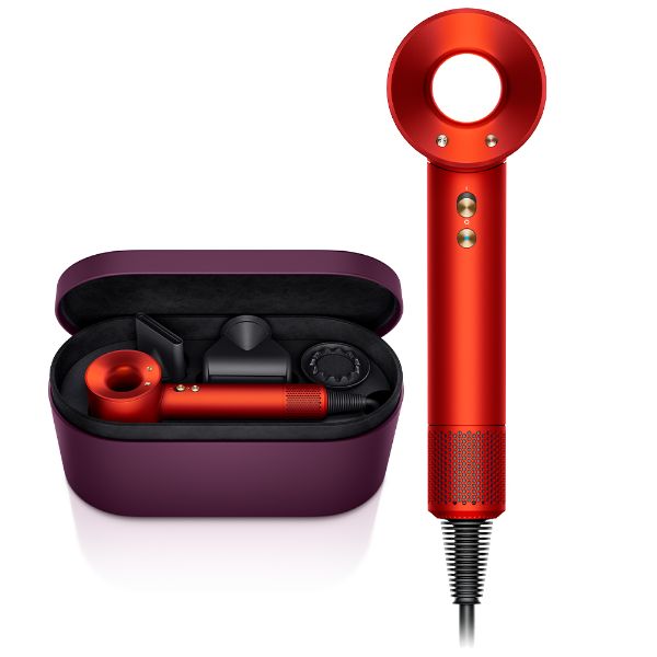 圖片 Dyson Supersonic™ HD08 吹風機，托帕石橙紅節日限定版 附精美禮盒