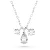 圖片 施華洛世奇 SWAROVSKI Attract 鏈墜 混合式切割 集群 白色 鍍白金色 5571077