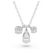 圖片 施華洛世奇 SWAROVSKI Attract 鏈墜 混合式切割 集群 白色 鍍白金色 5571077