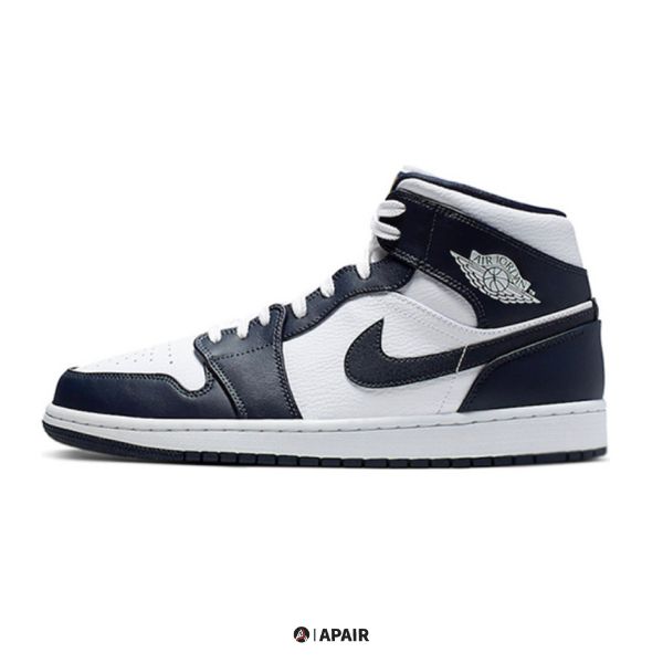 圖片 【APAIR】Nike Air Jordan 1 Mid Obsidian 黑曜石 深藍 554724-174