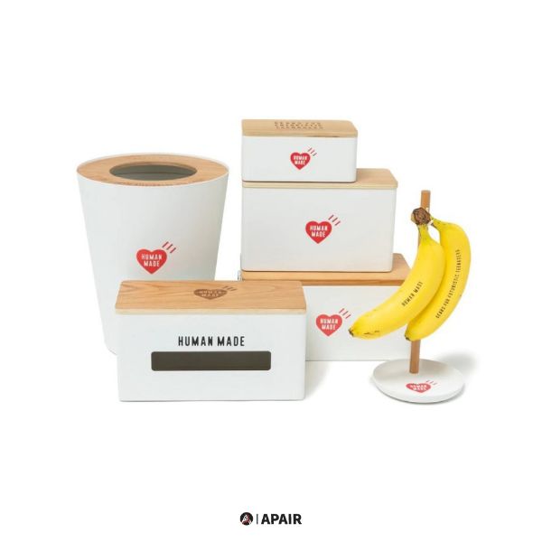 圖片 【APAIR】現貨 HUMAN MADE 最新款居家生活系列 衛生紙盒／垃圾桶 ROUND TRASH CAN