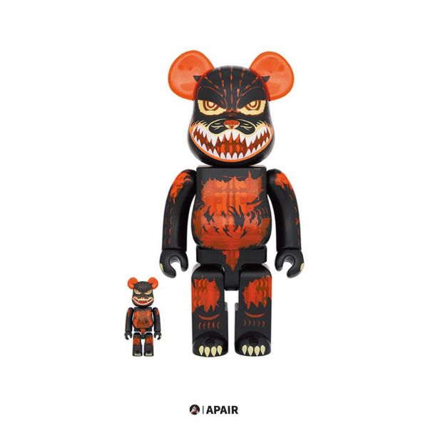 圖片 【APAIR】現貨 Be@Rbrick Godzilla vs Destroyer Version 紅蓮哥吉拉 庫柏力克熊 500% 1000%