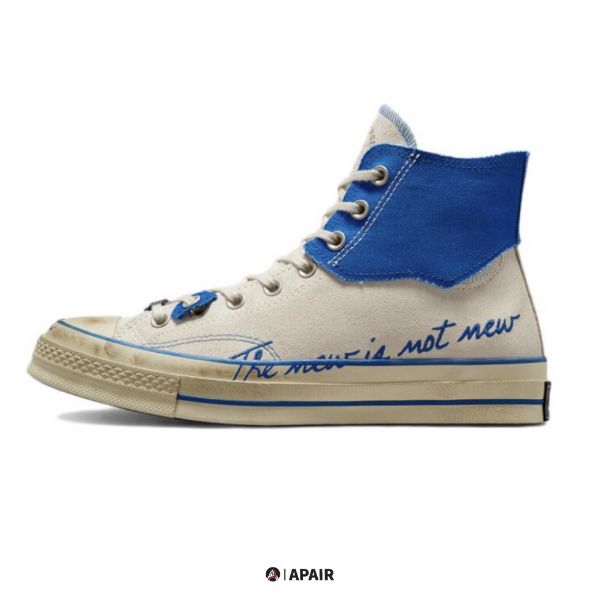 圖片 【APAIR】預購 ADER ERROR x Converse Chuck Taylor All Star 1970s 解構拼接 米藍色 高筒 A04455C