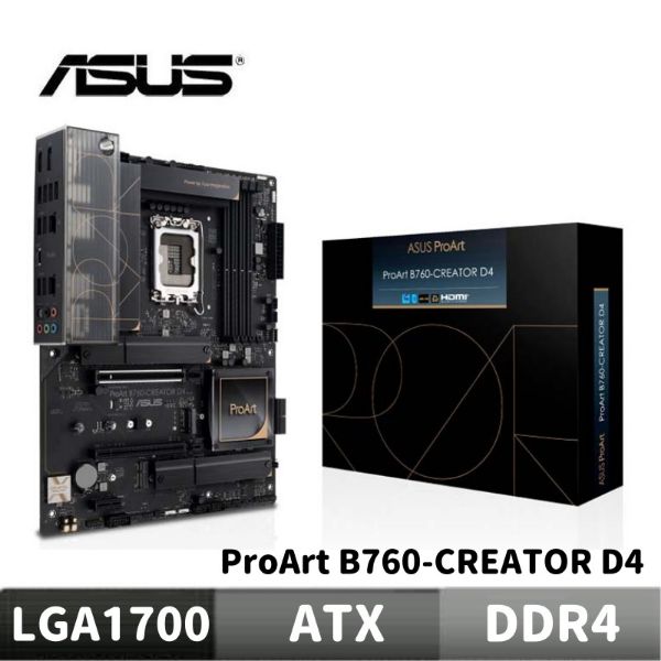 圖片 ASUS 華碩 ProArt B760-CREATOR D4 主機板