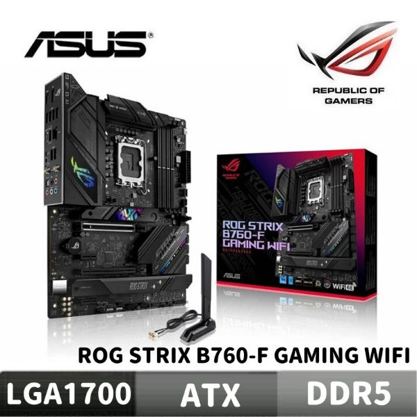 圖片 ASUS 華碩 ROG STRIX B760-F GAMING WIFI 主機板
