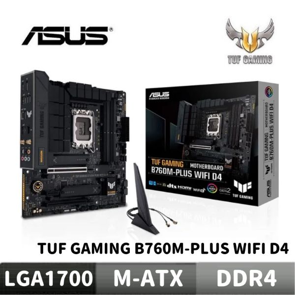 圖片 ASUS 華碩 TUF GAMING B760M-PLUS WIFI D4 主機板