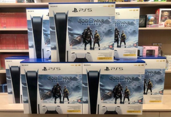 圖片 捷特 PS5主機 戰神 God of War Ragnark 同捆組
