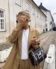 圖片 Valentino Rockstud 中款VLTN Spike 鉚釘兩用包 黑色