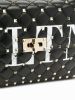 圖片 Valentino Rockstud 中款VLTN Spike 鉚釘兩用包 黑色