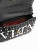 圖片 Valentino Rockstud 中款VLTN Spike 鉚釘兩用包 黑色