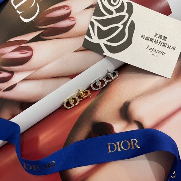 圖片 DIOR MONTAIGNE CD鑽耳環
