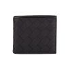 圖片 BOTTEGA VENETA BV 男款經典黑色八個卡層加拉鍊零錢袋短夾   708616 VCPQ48803