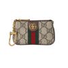 圖片 GUCCI Ophidia 雙G 米色棕色 鑰匙包/零錢包  671722 96IWG8745