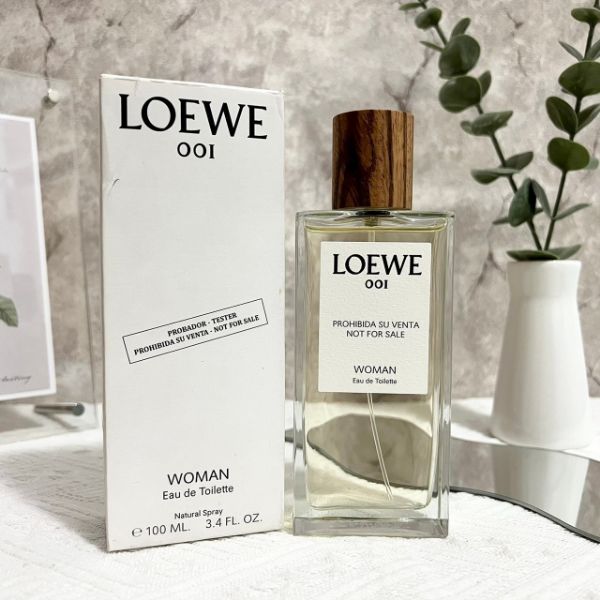 圖片 LOEWE 001 Woman 女性淡香水／淡香精－100ml Tester（環保白盒包裝）