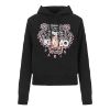 圖片 KENZO 女款刺繡黑色虎頭M號長袖帽T    FC62SW8714XL99