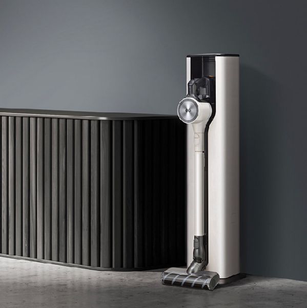 圖片 【LG 樂金】Objet Collection CordZero™ All-in-One濕拖無線吸塵器雪霧白 (A9T-ULTRA)