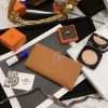 圖片 Hermès Bearn Wallet 金棕色銀釦長夾