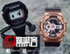 圖片 G-SHOCK 指針數位雙顯 - 玫瑰黑金 GA-110GD-9B2