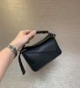 圖片 Loewe Mini 迷你經典小牛皮 Puzzle 包 黑色