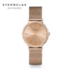 圖片 STERNGLAS 希丹格斯 S01-SJ13-MI09 時尚XS玫瑰金盤文青石英錶(米蘭鏈帶) 32mm 女錶