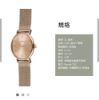 圖片 STERNGLAS 希丹格斯 S01-SJ13-MI09 時尚XS玫瑰金盤文青石英錶(米蘭鏈帶) 32mm 女錶