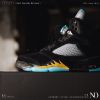 圖片 NICEDAY 現貨 AIR JORDAN 5 AQUA 湖水綠 DD0587-047
