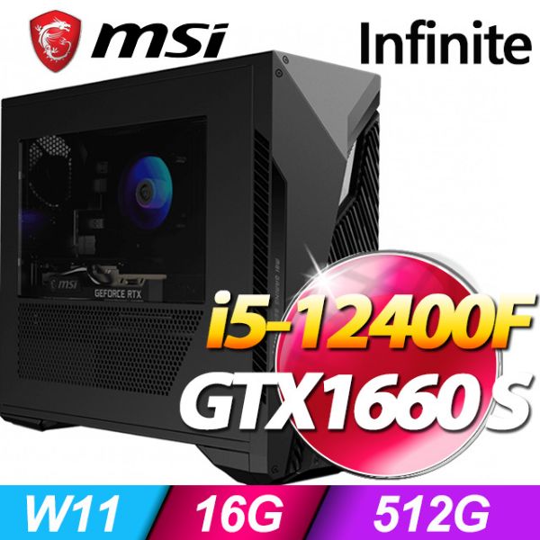 圖片 MSI Infinite S3 12-628TW GTX1660S顯卡