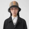 圖片 Burberry 80375971 雙面兩用徽標印花棉質 Gabardine 漁夫帽 M 頭圍57公分