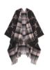 圖片 Gucci ‎553118 雙面 GG羊毛 斗篷披肩 深灰色