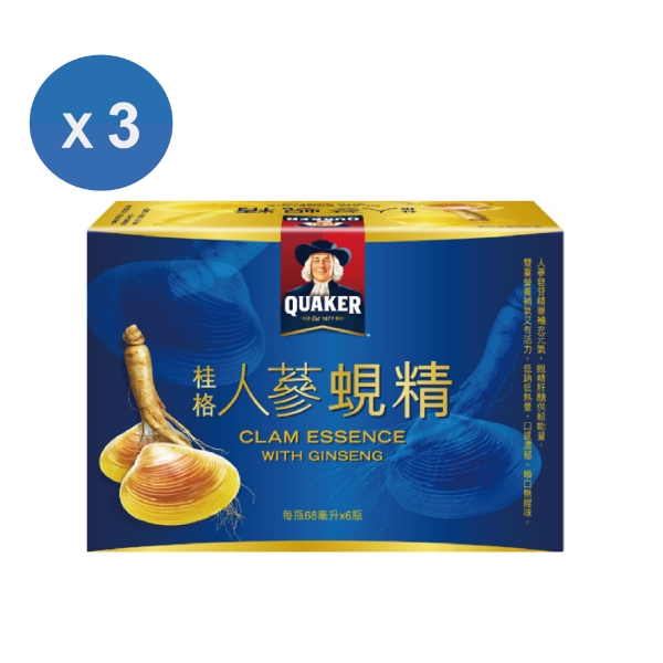 圖片 桂格人蔘蜆精68ml6入-3盒組