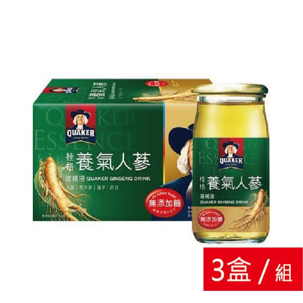 圖片 桂格無糖養氣人蔘60ml6入-3盒組