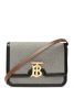 圖片 Burberry 80306661 小型三色帆布及皮革 TB 包
