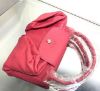 圖片 Longchamp Le Pliage Cuir 15127 S 小款羊皮兩用包 玫瑰粉